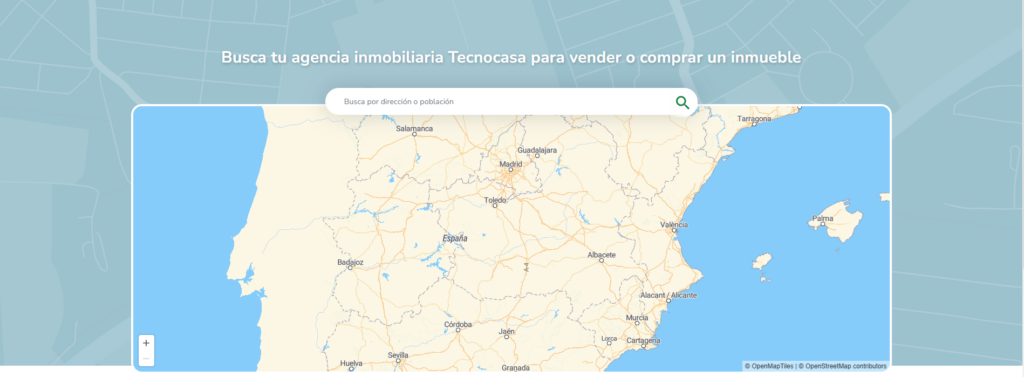 tecnocasa spain map