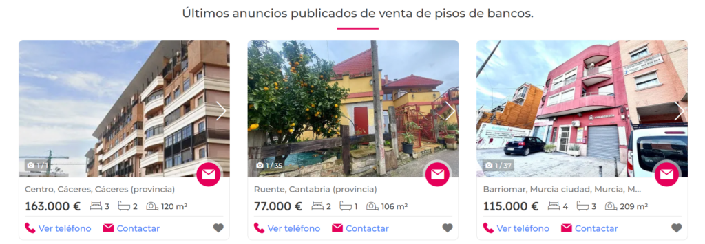 YAENCONTRE pisos de bancos