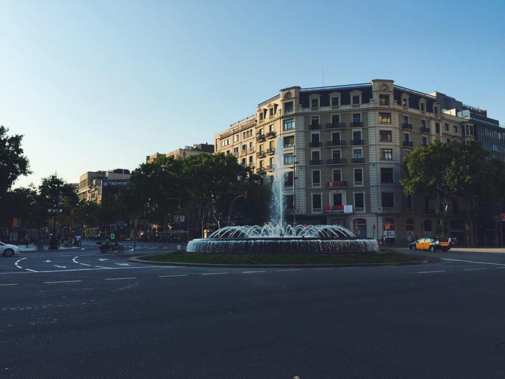 Barcelona the city center